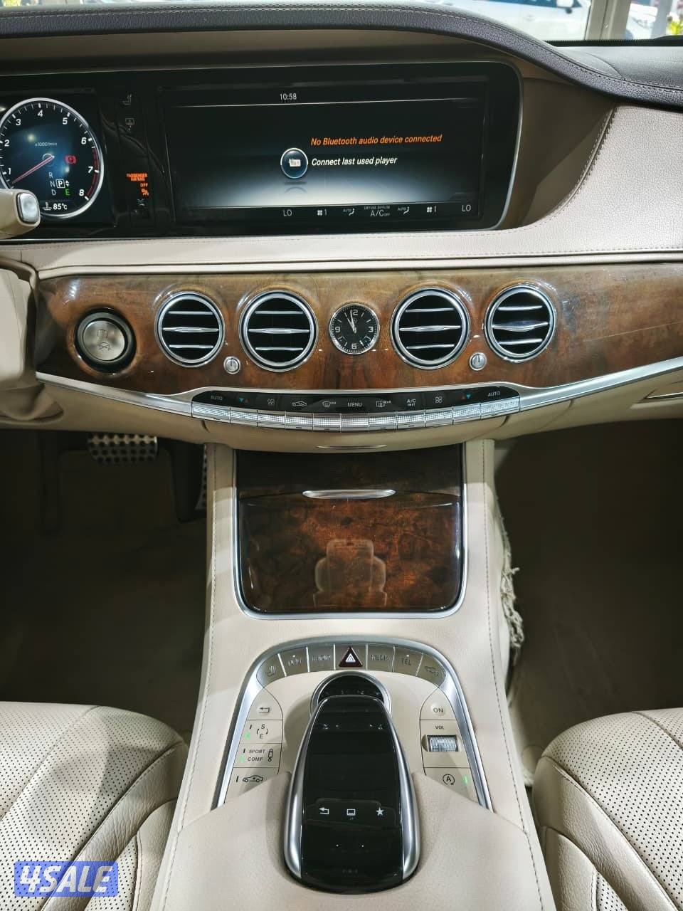 مرسيدس S400 وارد الخليج موديل 2016 ماشي 149 الف كم خمس فصوص5