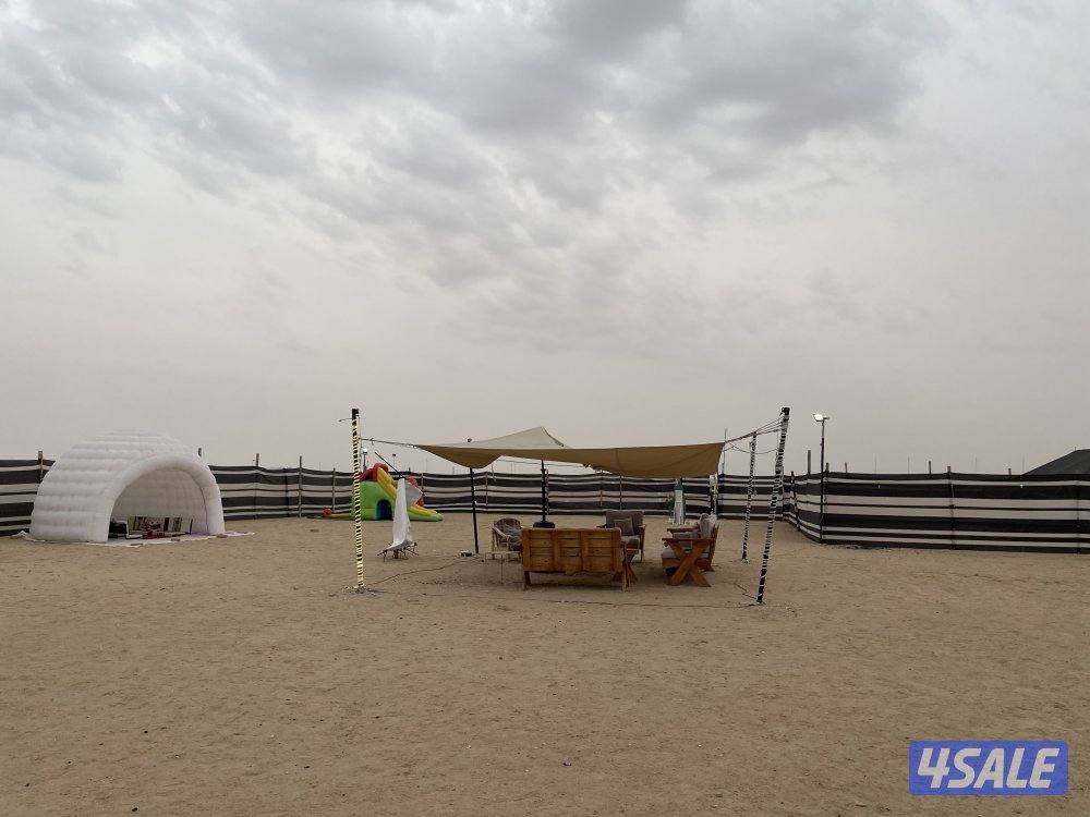 للبيع مخيم كامل0