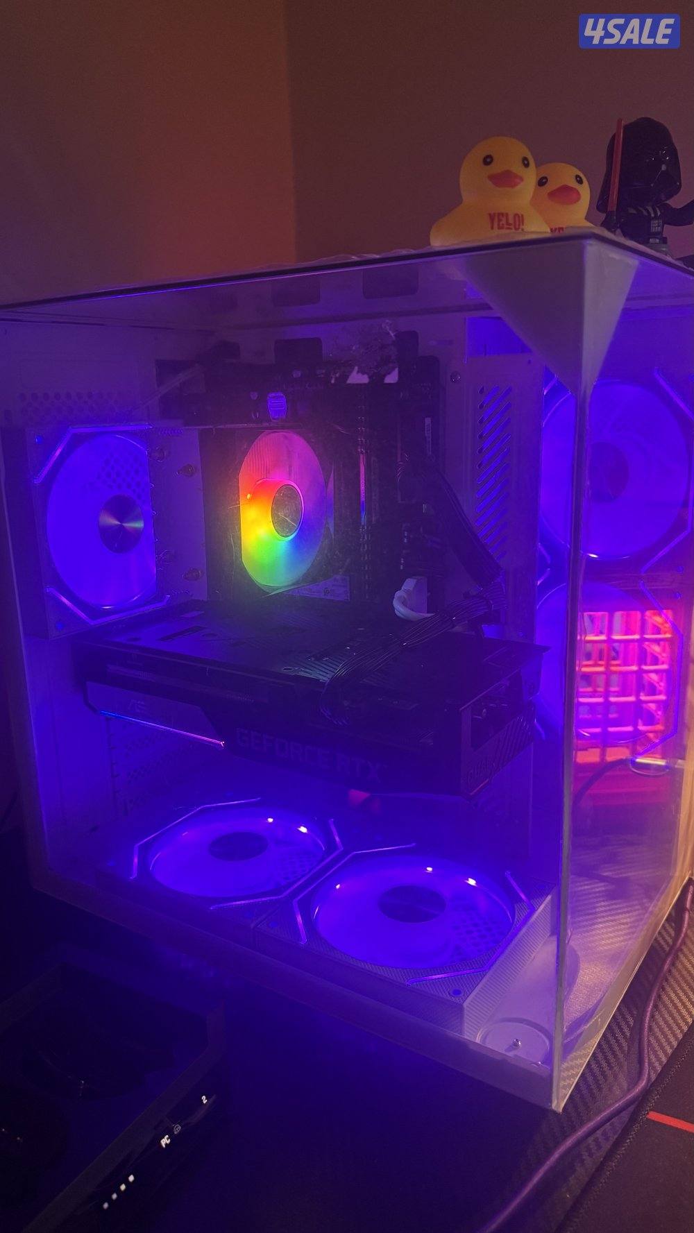 بي سي بروحه 3060ti RTX /i5-1440f /16GB باقي المعلومات تحت 3 مخازن 2ssd6