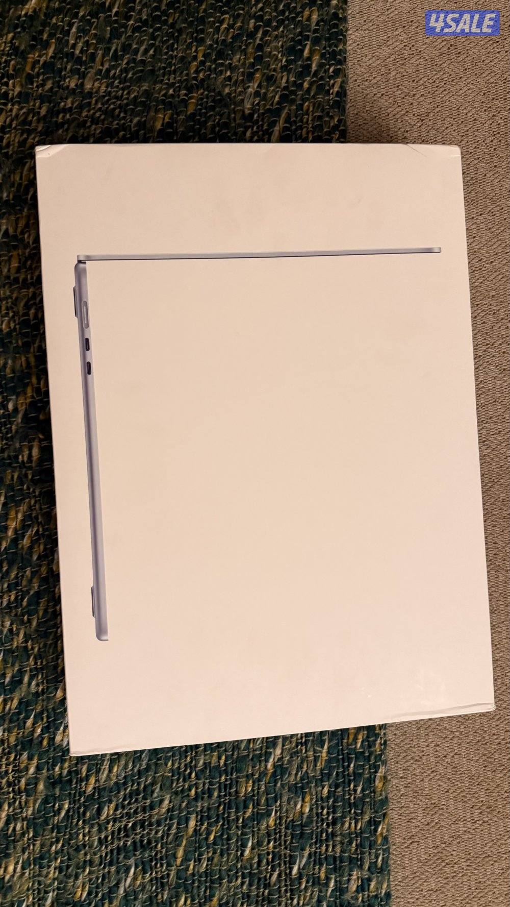 MacBook Air 15 inch 16 GB ,512 GB شريحه M4   لون ازرق سماوي ,new0