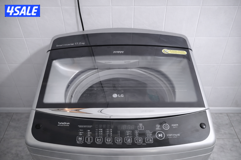 غساله ال جي ١٧ كيلوا شبه جديدهk1