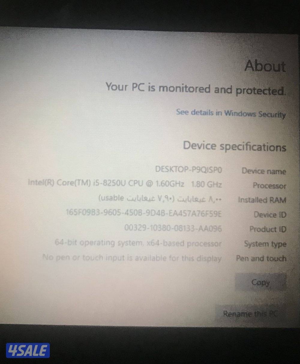 لابتوب كور5 نظيف كله شغال تمام2