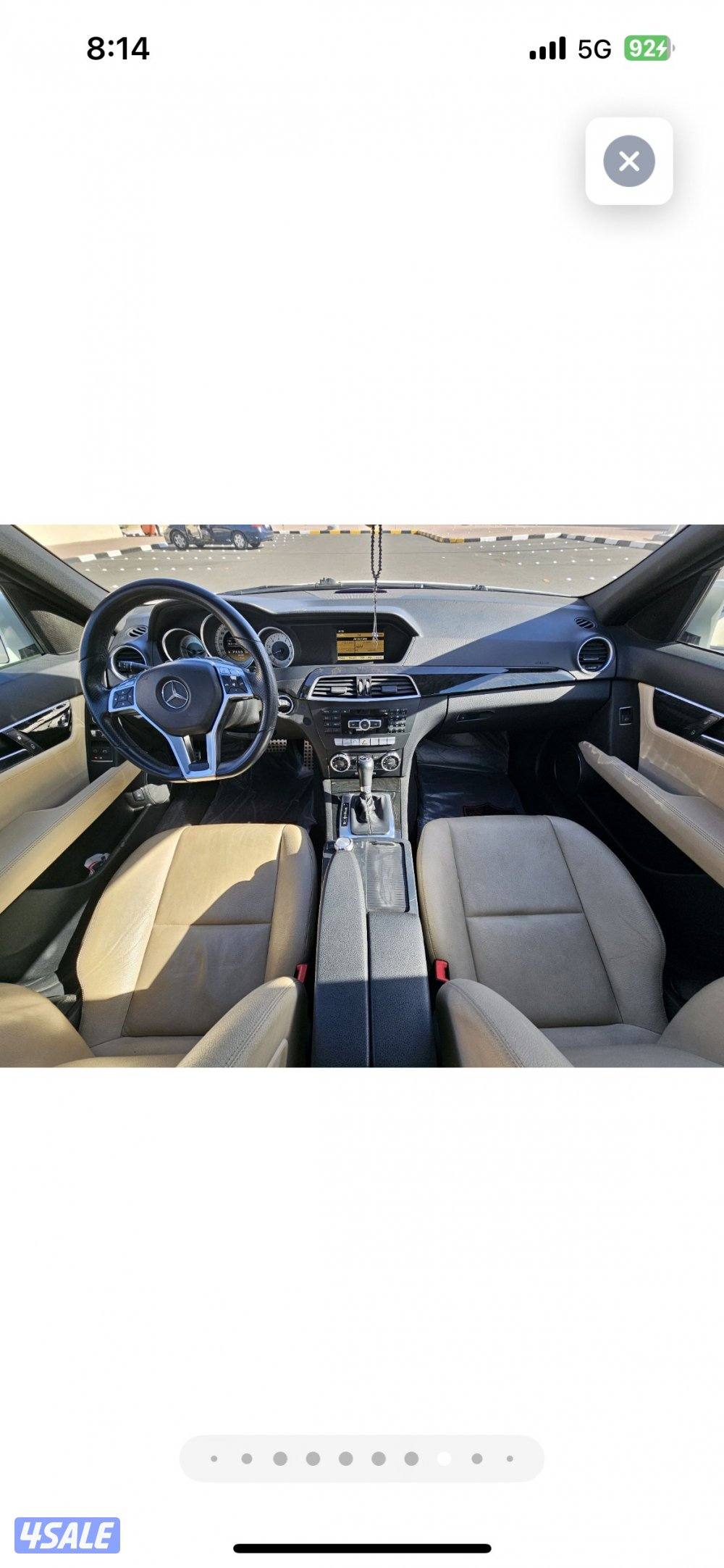 مرسيدس c250 amg kit   - ١٥٠٠د.ك - واتساب فقط6