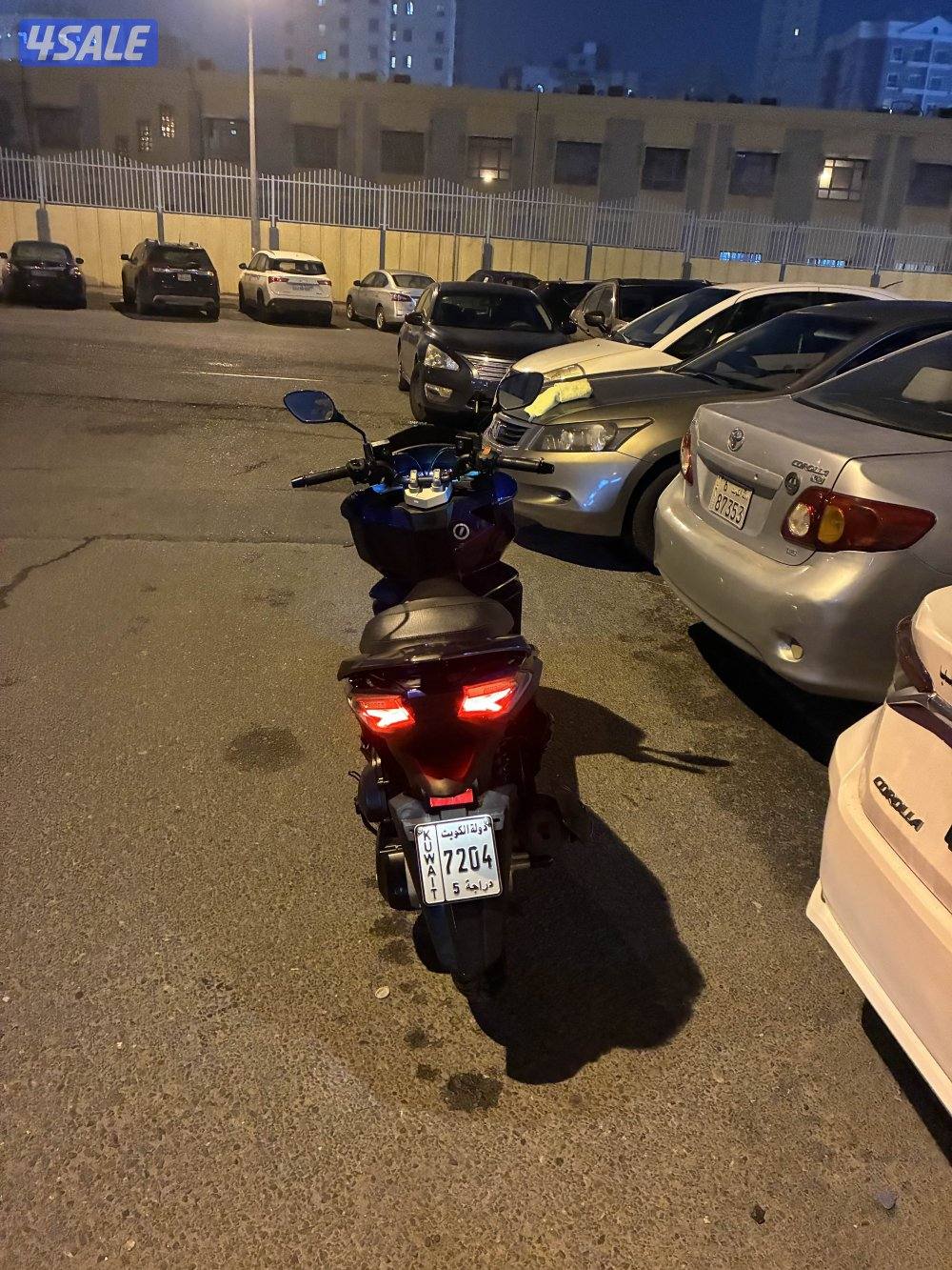 Sym موديل ٢٠٢٢ ماشي ٣٠٠٠ ما يحتاج ولا حاجه0