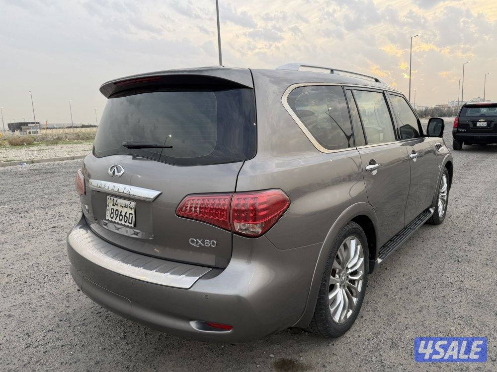 جيب انفنتي 2015 كيو اكس 8 صبغ وكالة1