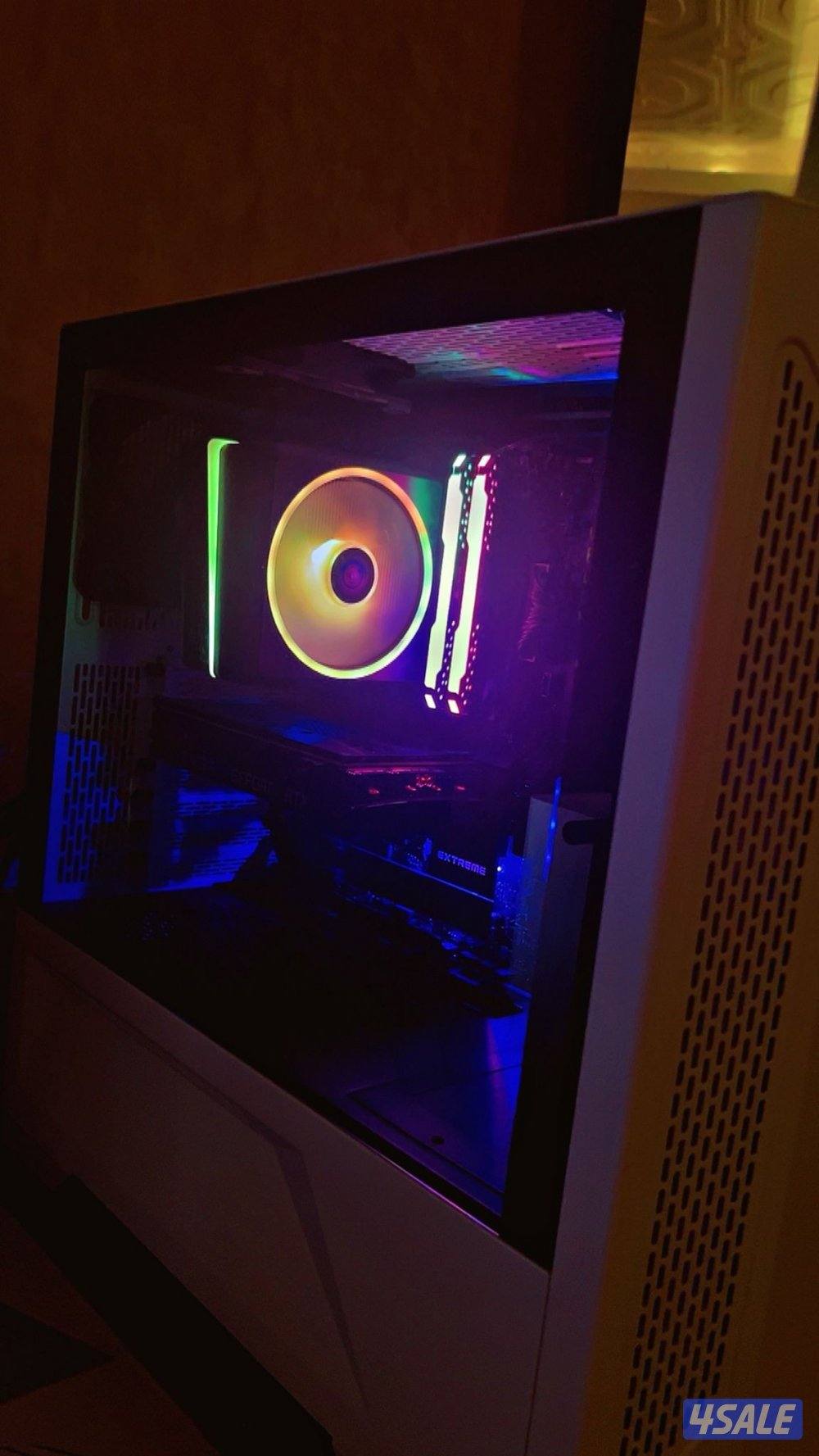 للبيع سيت اب بدون شاشةويا اغراضه كرت 3060ti معا معالج i7 نظيف جداً1