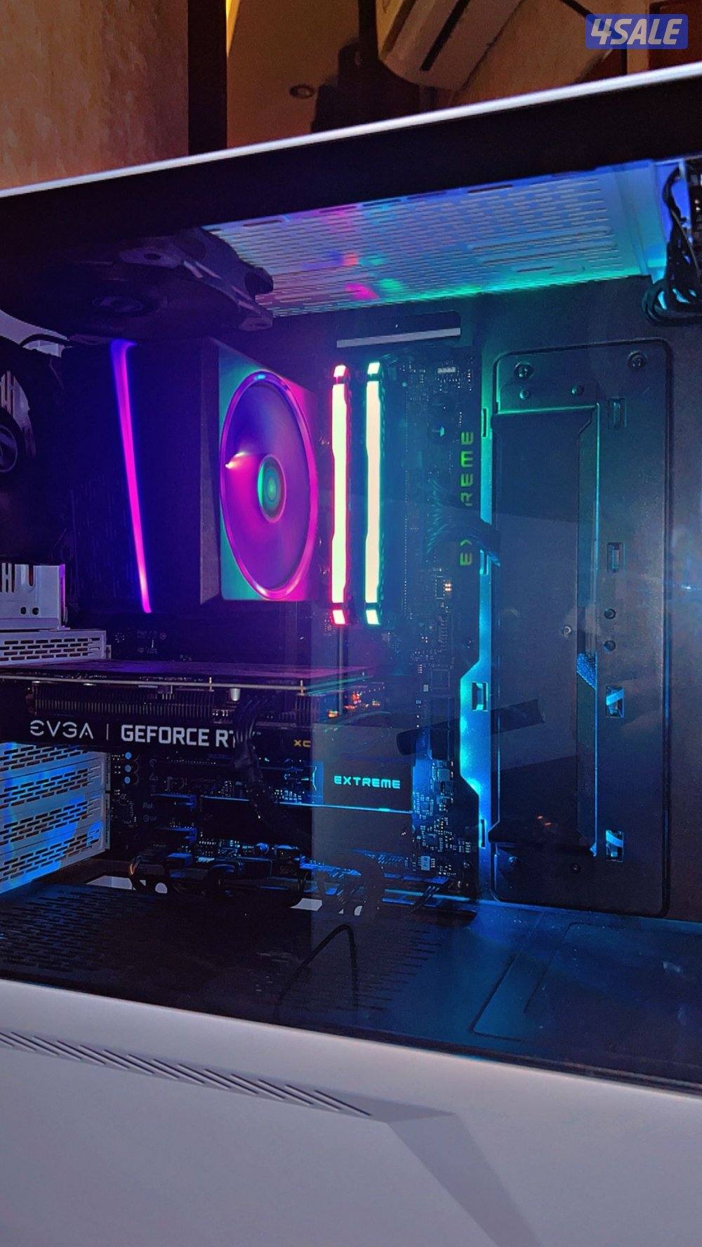 للبيع سيت اب بدون شاشةويا اغراضه كرت 3060ti معا معالج i7 نظيف جداً3