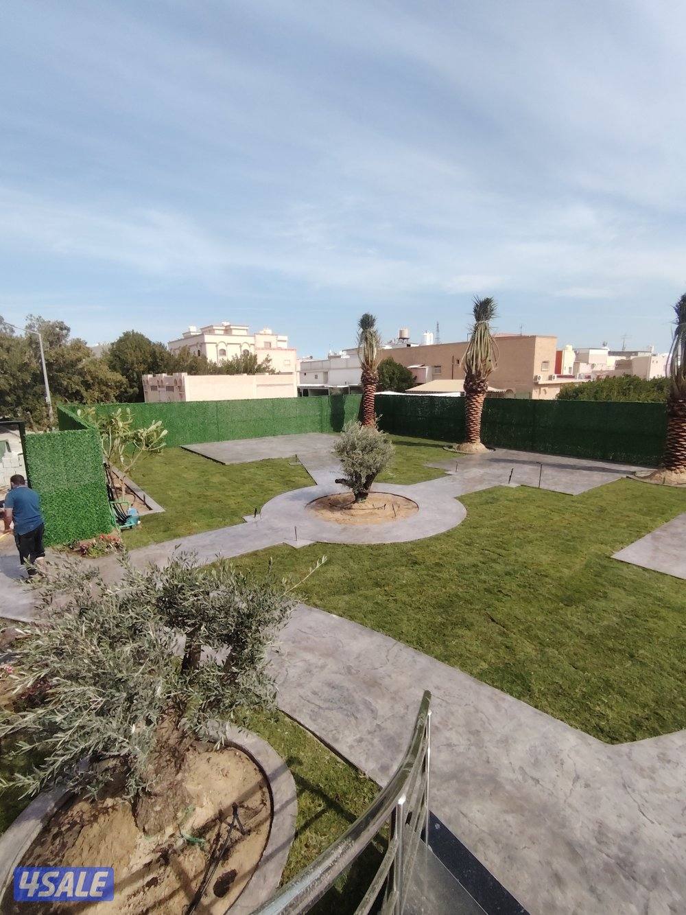 بيع وتركيب الثيل الصناعي والطبيعي وشبكات الري والسياج التركي2