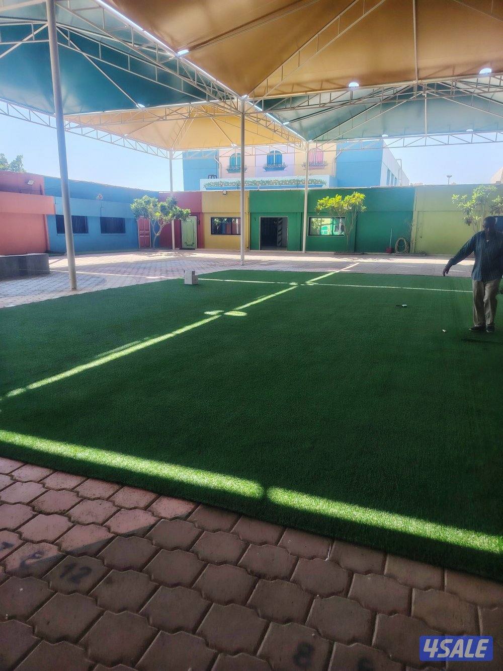 بيع وتركيب الثيل الصناعي والطبيعي وشبكات الري والسياج التركي4