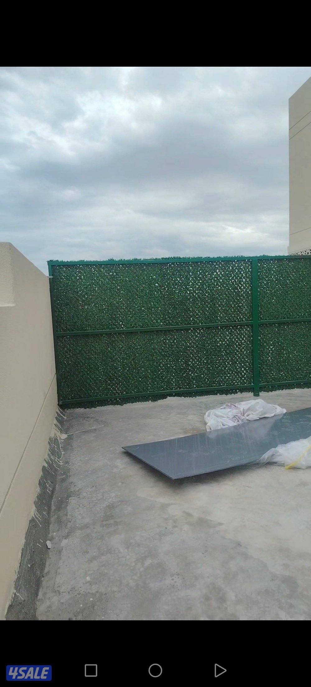 بيع وتركيب الثيل الصناعي والطبيعي وشبكات الري والسياج التركي14