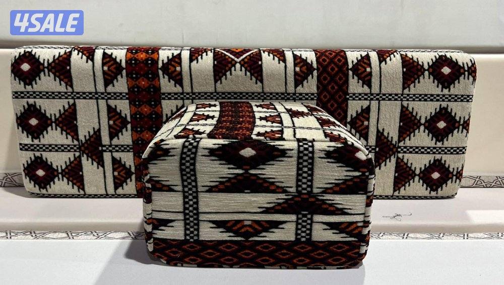 سجاد مساند ومراكي نقشات حفر يدوي بلاستك ثيل صناعي اسعار جمله4