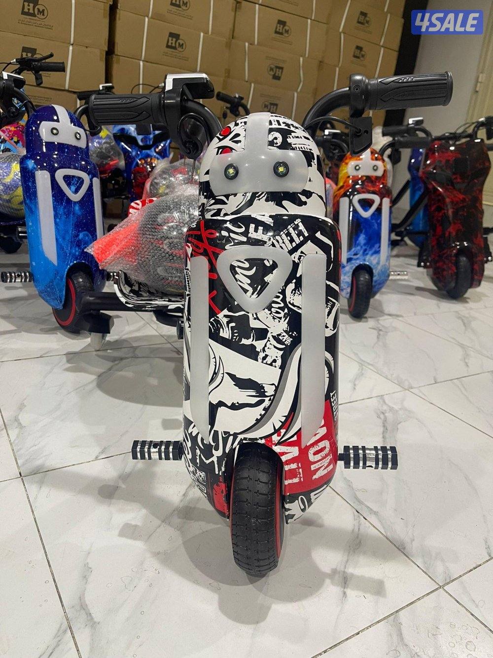 سكوتر درفت شحن 36 فولت الموديل الجديد 2026 كامل المواصفات والملحقات5