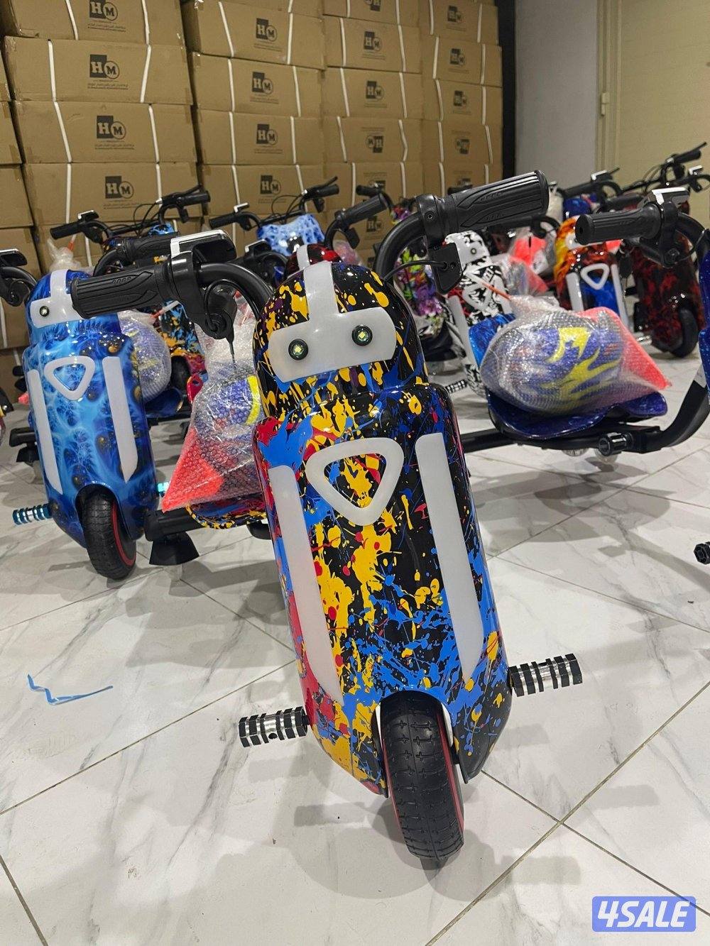 سكوتر درفت شحن 36 فولت الموديل الجديد 2026 كامل المواصفات والملحقات9