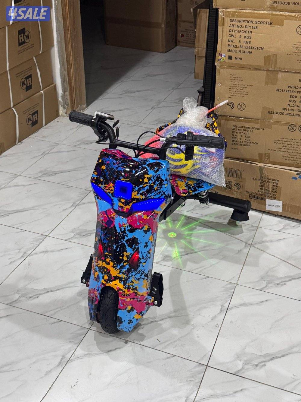 سكوتر درفت شحن 36 فولت الموديل الجديد 2026 كامل المواصفات والملحقات10