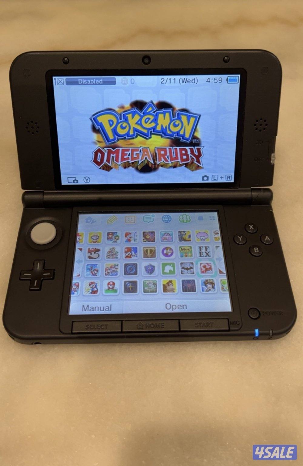 نينتندو 3ds xl مهكر0