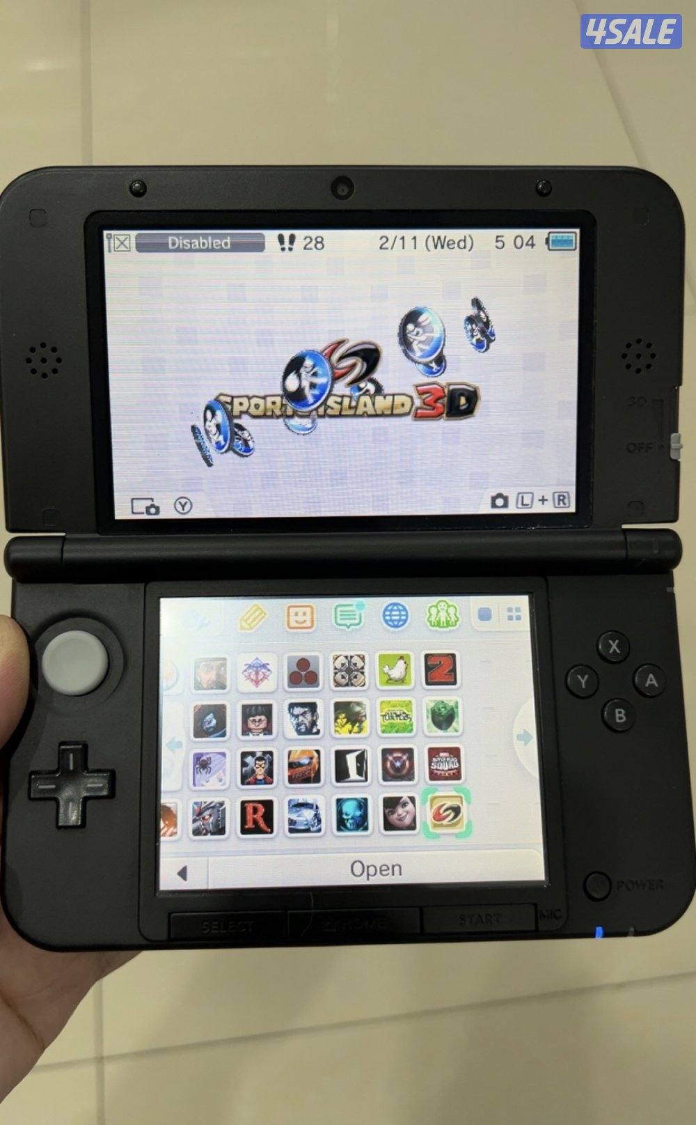 نينتندو 3ds xl مهكر2