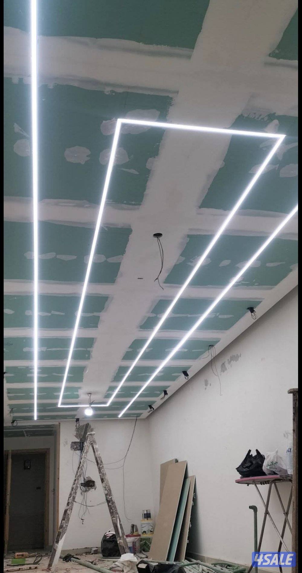 ديكور جبس بورد اسمنت بورد  بديل خشب بديل شيبورد  أصباغ14