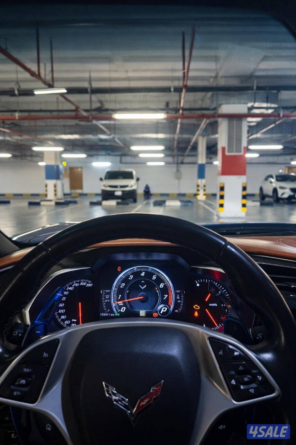 تماتيك Corvette c7 z51 lt3 وارد الغانم 2014 شرط الفحص14