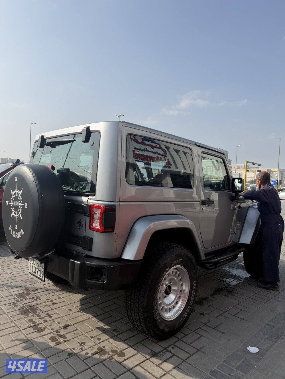 للبيع اوللبدل جيب رانجلر صحاري الفول شرط الفحص صبغ وكالة مرفق الفحص4