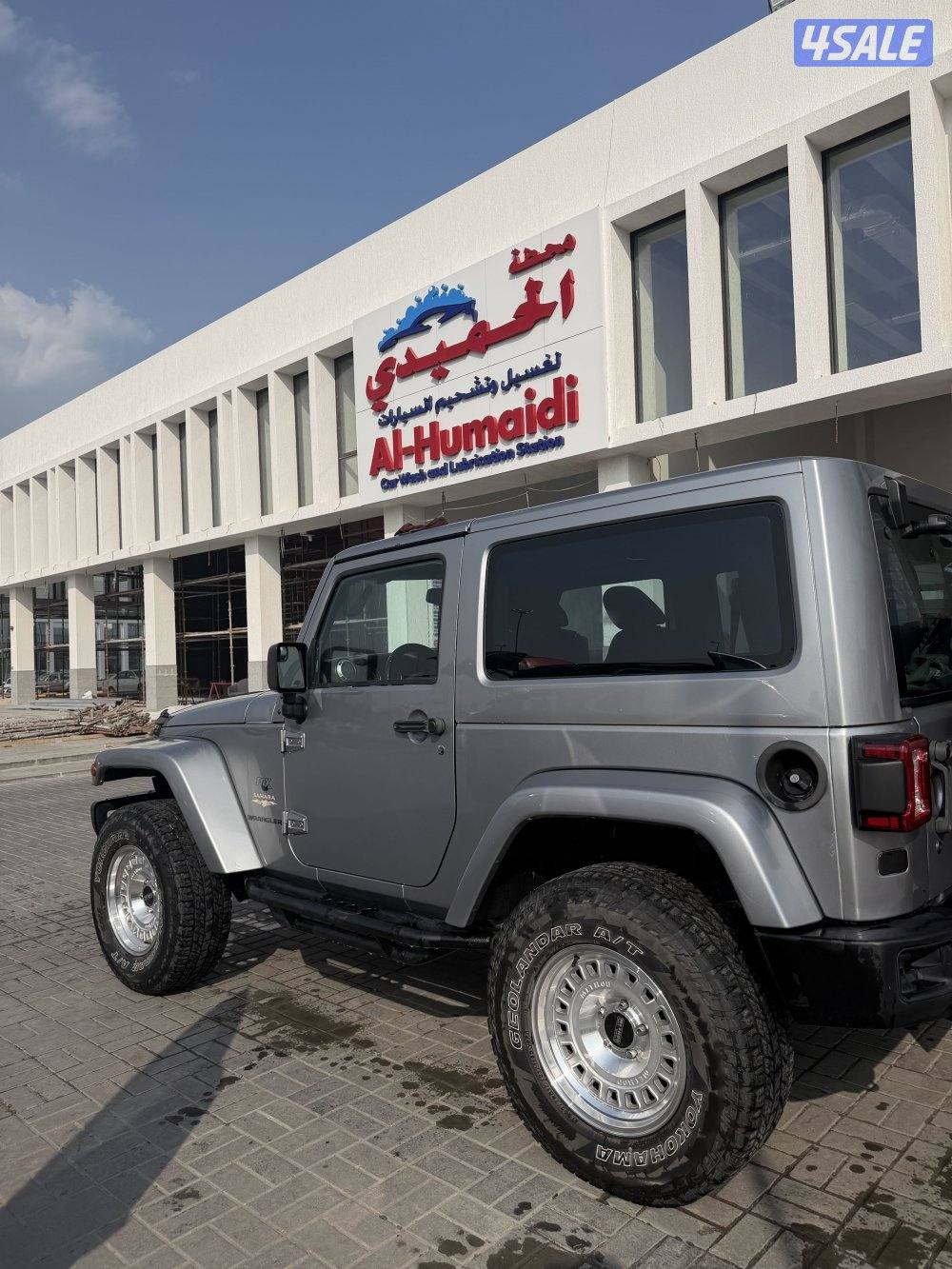 للبيع اوللبدل جيب رانجلر صحاري الفول شرط الفحص صبغ وكالة مرفق الفحص5