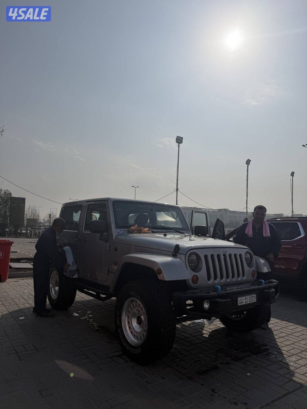 للبيع اوللبدل جيب رانجلر صحاري الفول شرط الفحص صبغ وكالة مرفق الفحص6