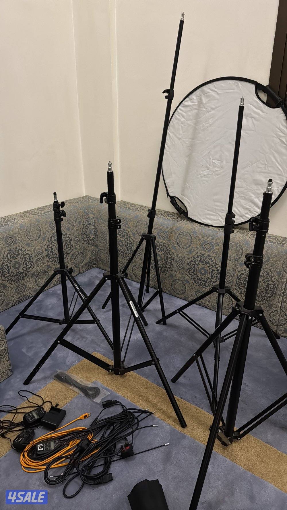 للبيع معدات تصوير ستاندات والي موجود بالتصوير4