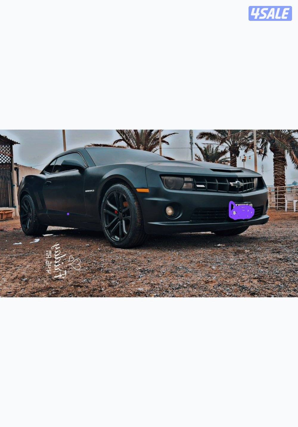 للبيع كمارو م ٢٠١٠ بحاله ممتازه والي يبي يفحص ع حسابه ٦ سلندر1