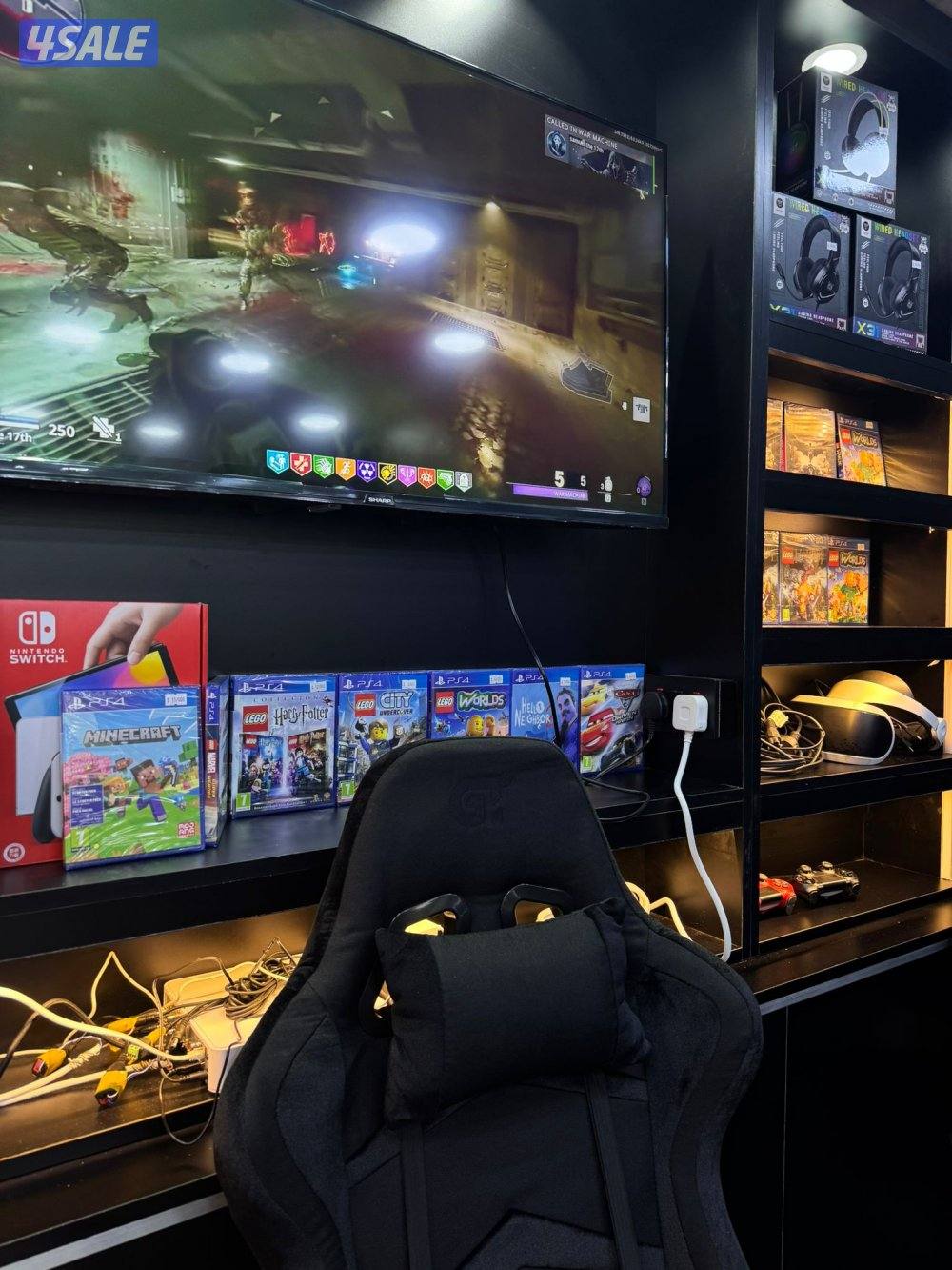 محل بلايستيشن 5،4 وملحقاتها0