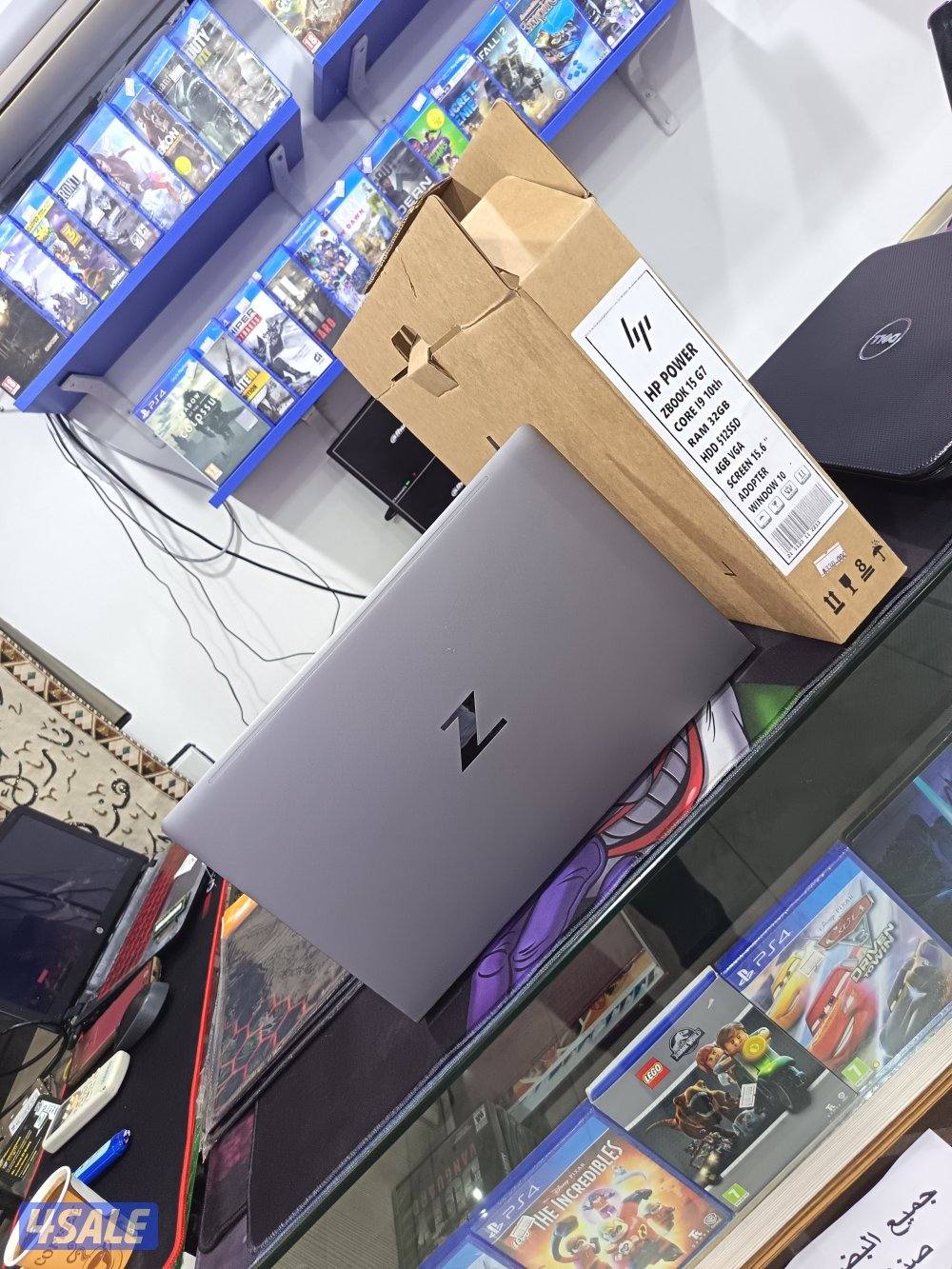 hp ZBook power 15 G7 core i9 10th gen Ram 32 ddr4 Hard ssd Nvidia 4g0