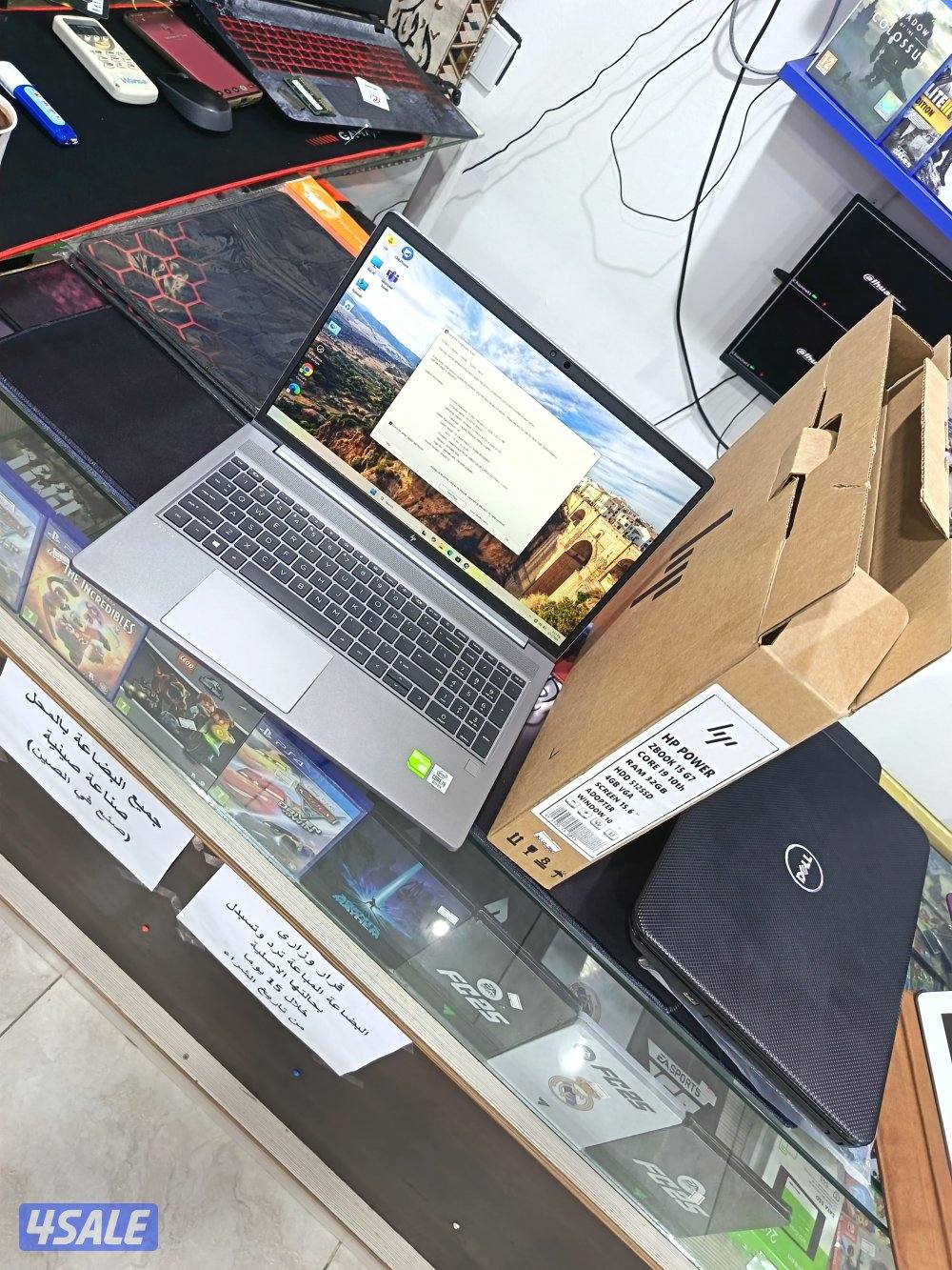 hp ZBook power 15 G7 core i9 10th gen Ram 32 ddr4 Hard ssd Nvidia 4g1