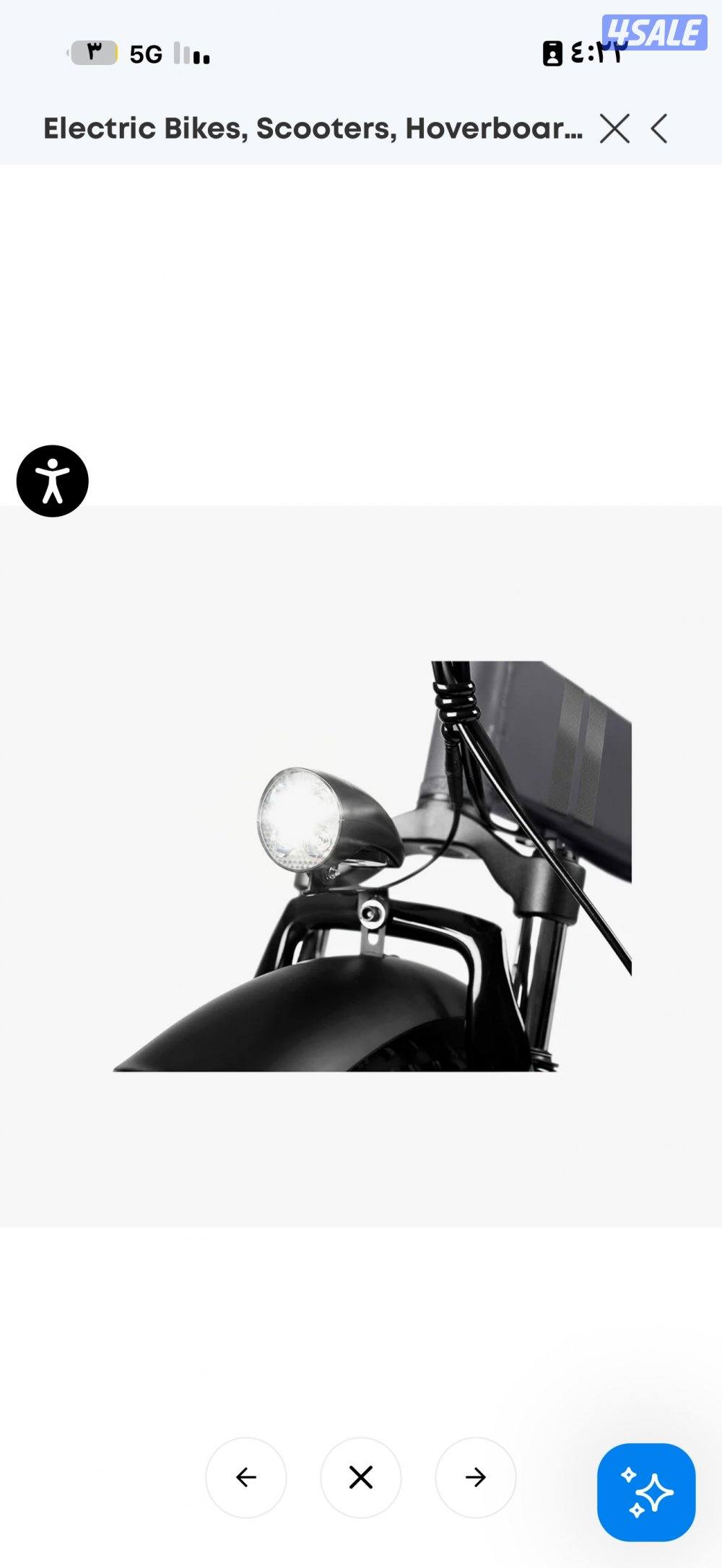 سكوتر قاري  شحن امريكي جديد قوي جدا اصلي7