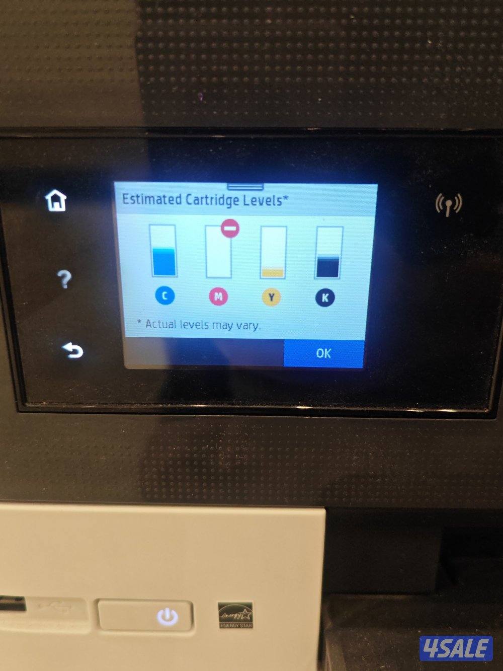 للبيع طابعه

 HP OfficeJet Pro 7740


PRINT FAX SCAN COPY WEB6