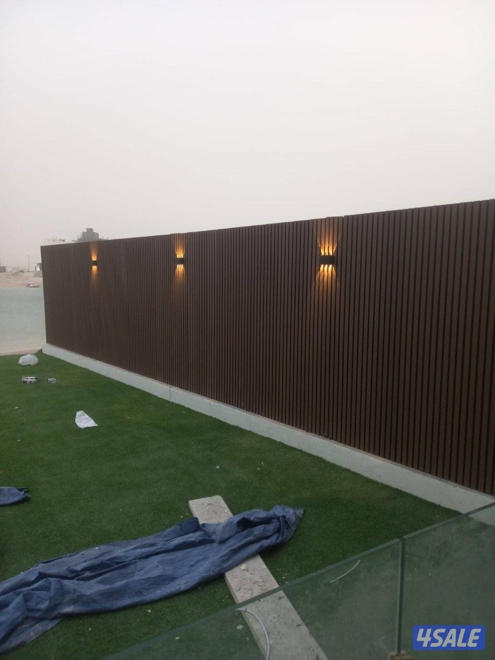 تنسيق حدائق تيل صناعي تيل طبيعي أسوار تركي بديل خشب ايناره3