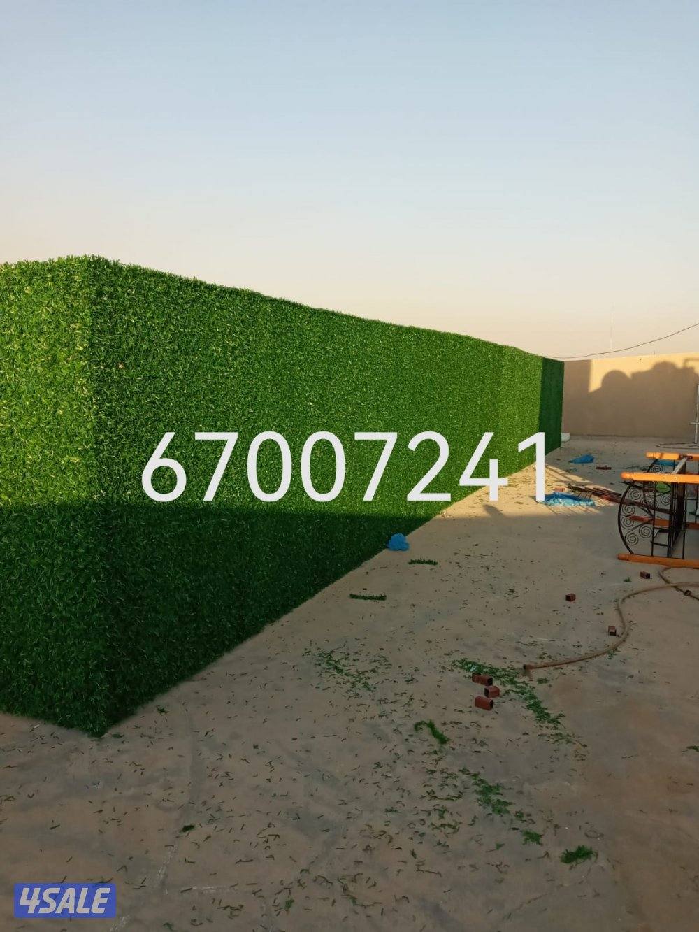 تنسيق حدائق تيل صناعي تيل طبيعي أسوار تركي بديل خشب ايناره7