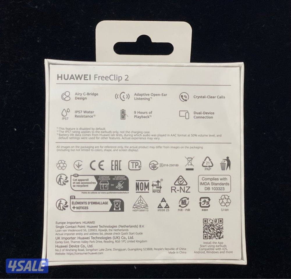 Huawei FreeClip 2 – Brand New & Factory Sealed2