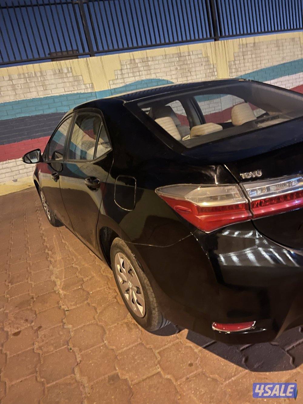 كورلا 2018 اسود 1600CC شرط الفحص 1600 نهائي0