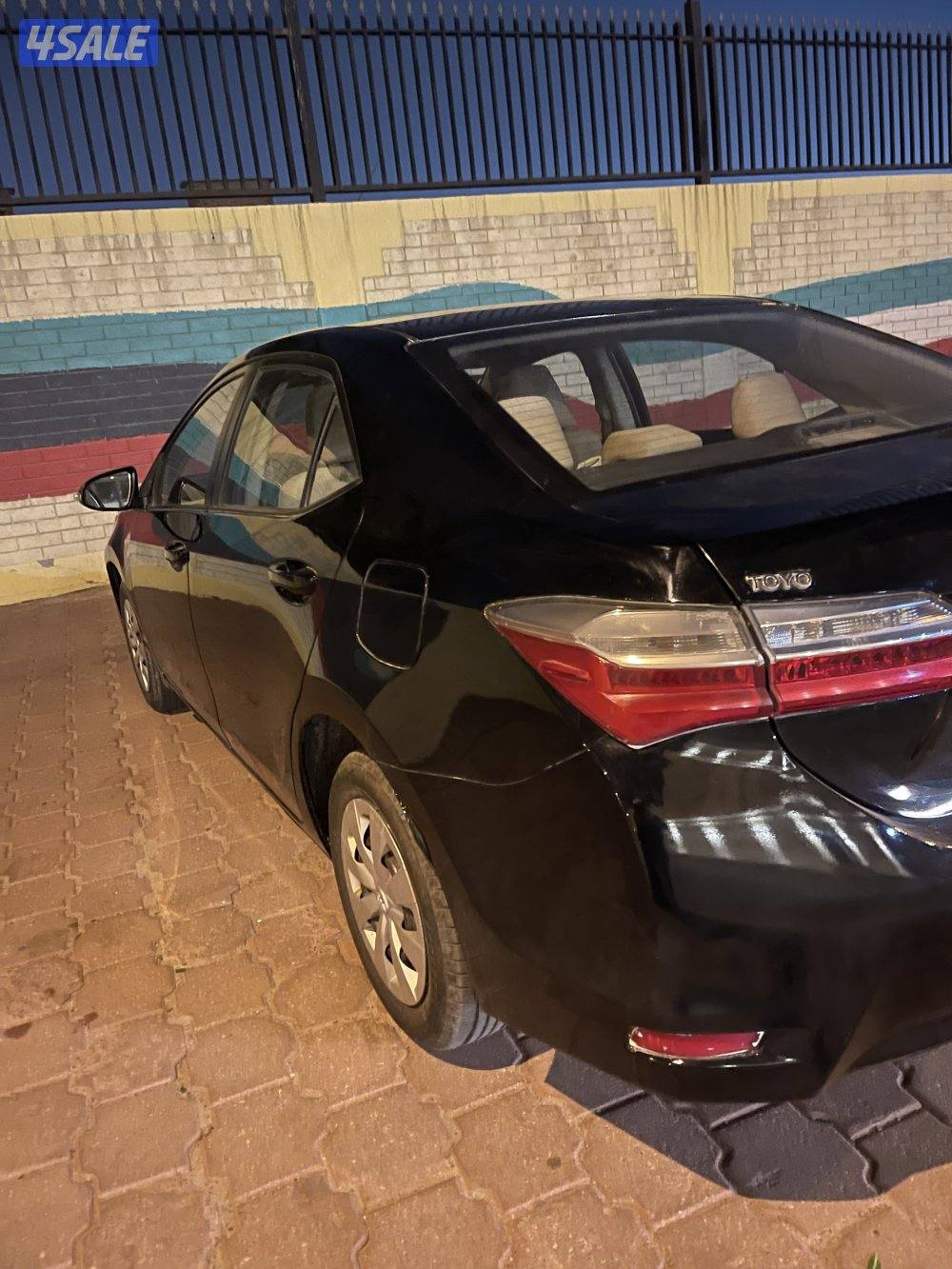 كورلا 2018 اسود 1600CC شرط الفحص 1600 نهائي3