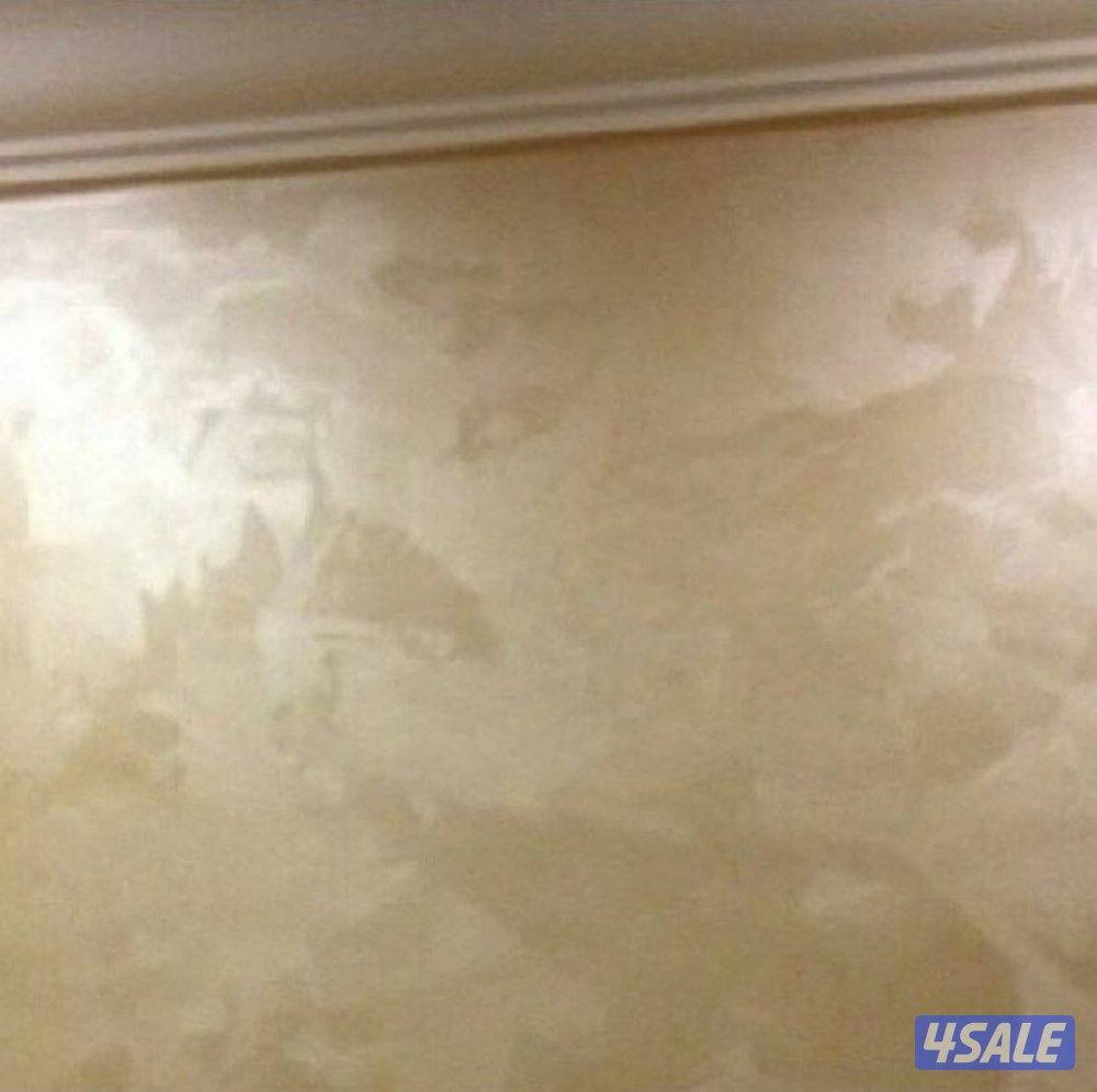 اصباغ وتركيب ورق جدران وتركيب باركيه خشب7