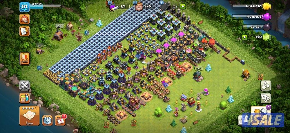 حساب مميز جداً مزيج بين حسابين حساب كلاش رويال نادر للغاية1