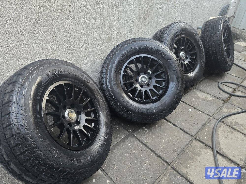 للبيع ٤ رنقات برايد مع تواير فيهم نص عمر استعمال خفيف0