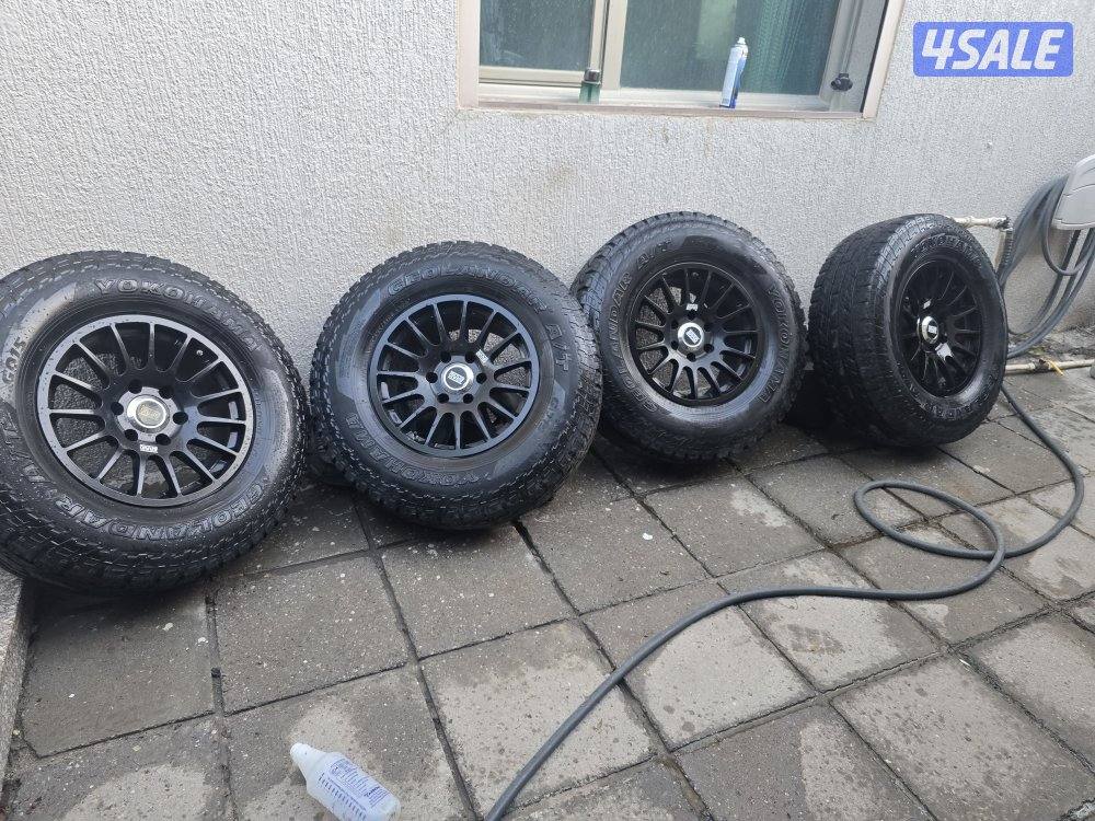 للبيع ٤ رنقات برايد مع تواير فيهم نص عمر استعمال خفيف6