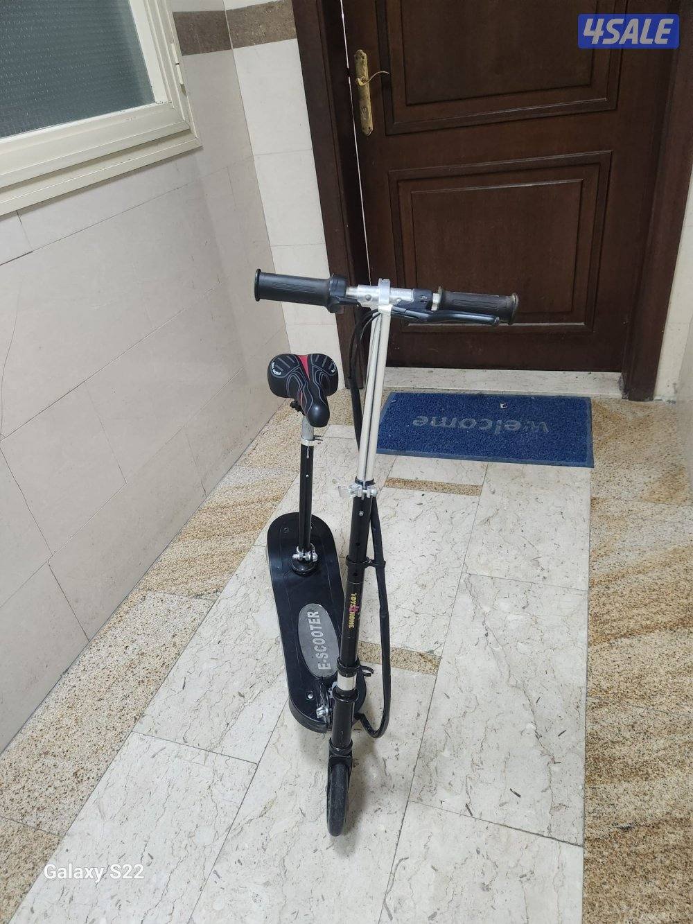 إسكوتر كهربائي بحالة ممتازة – عملي ومريح1