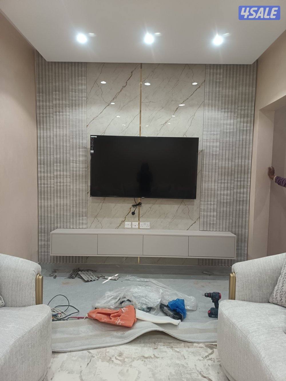 تركيب جميع انواع الديكور الجبس بود تقسيم غرف تركيب سقف معلق مع مخفي13