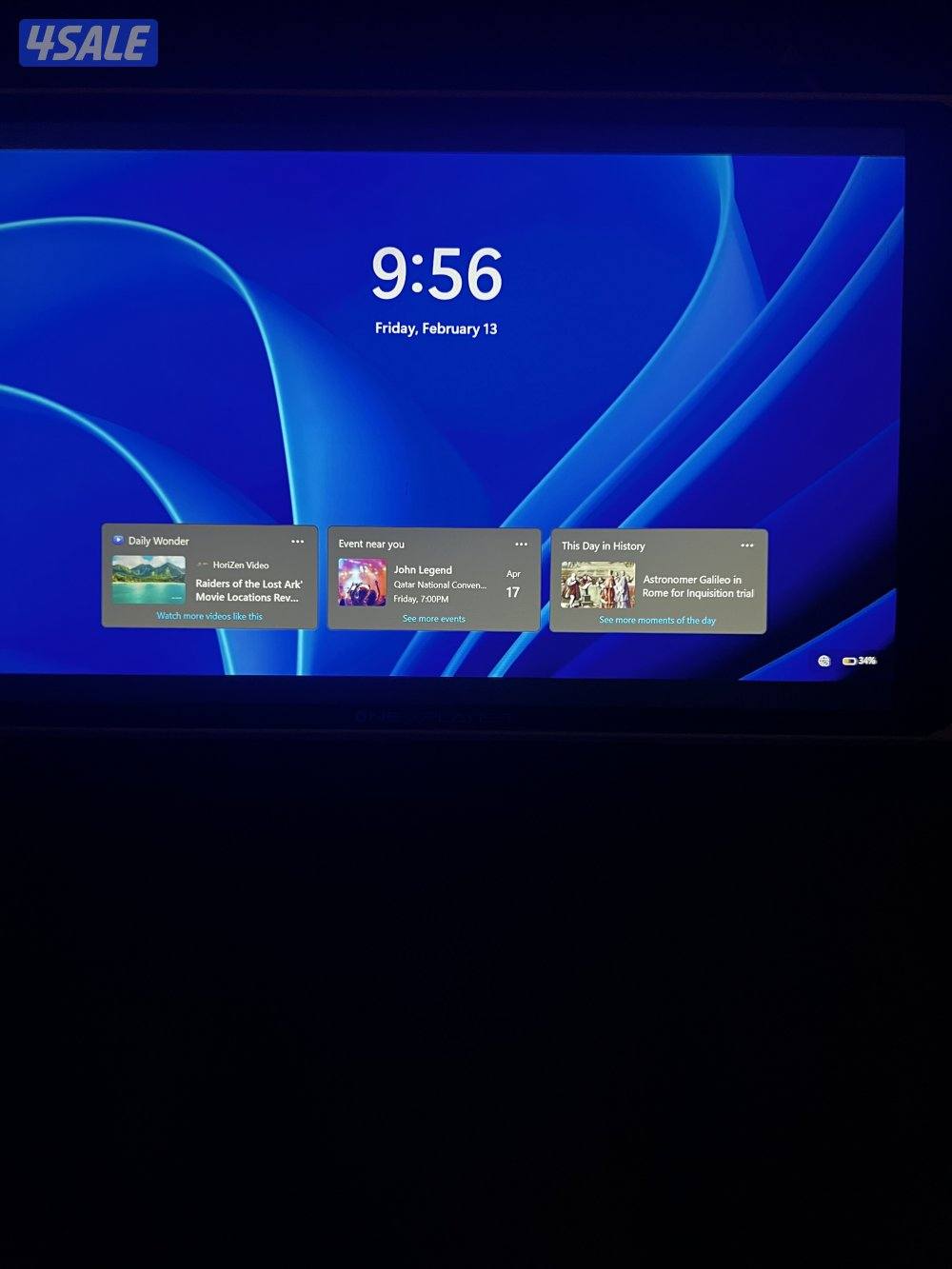 للبيع onexplayer قيمنيق pc محمول الجهاز نظيف حيلل وكلشي يديد فيه !!1