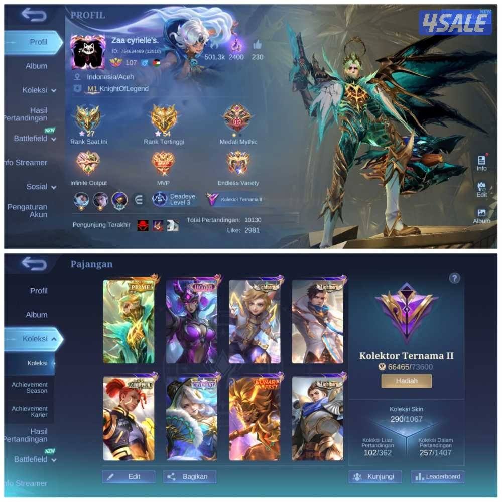 حساب موبايل ليجند0