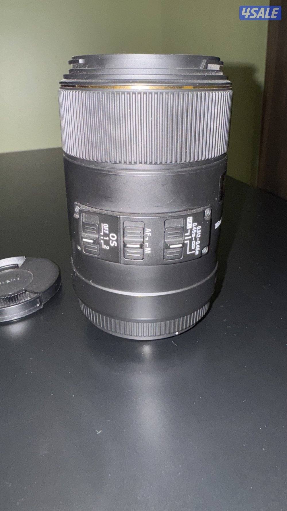 Sigma 105mm optical stabilizer lens.0