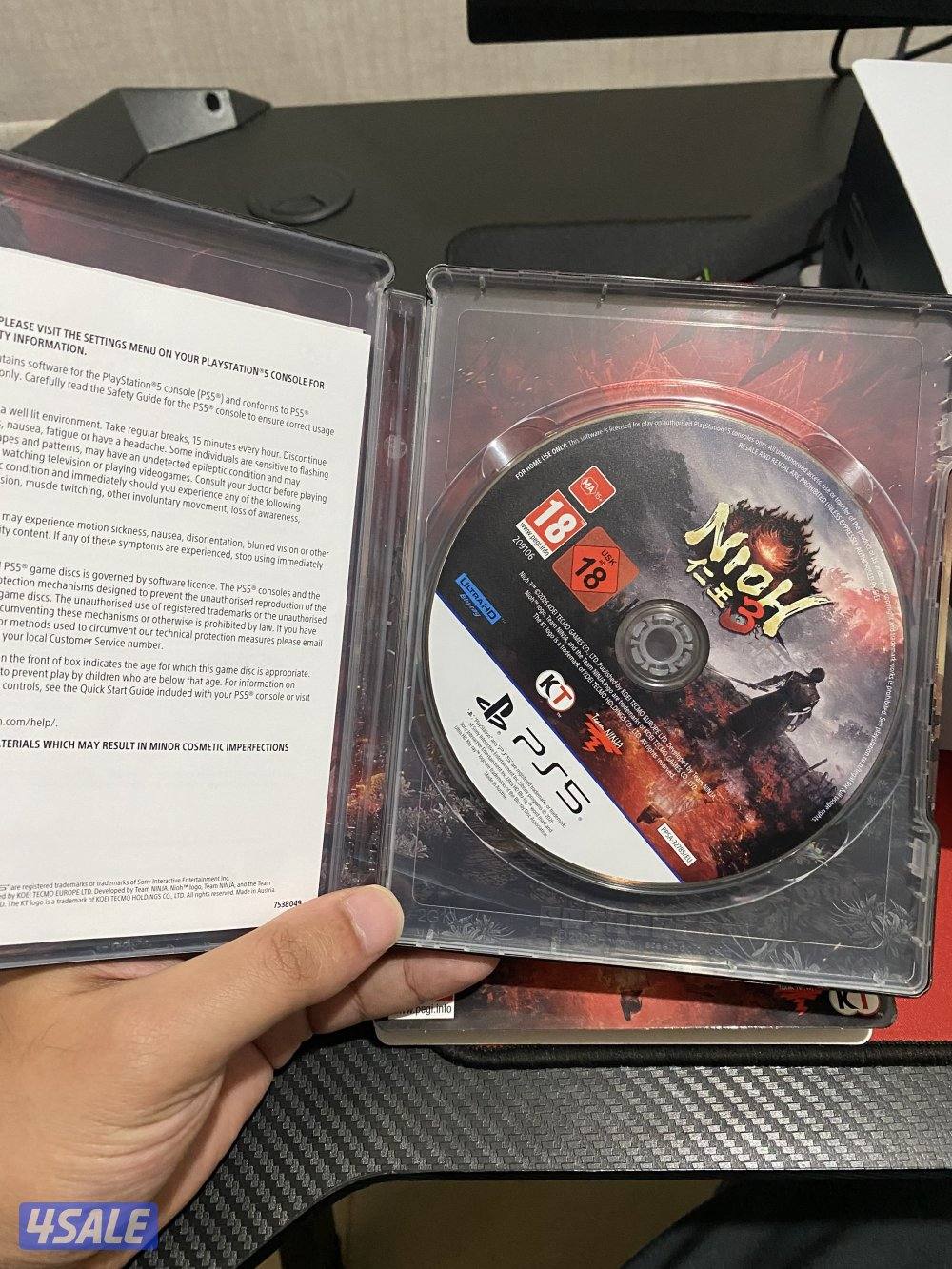 nioh 3 (steel book) like new2
