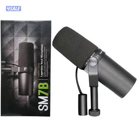 للبيع مايك SHURE SM7B/ stand rode psa12