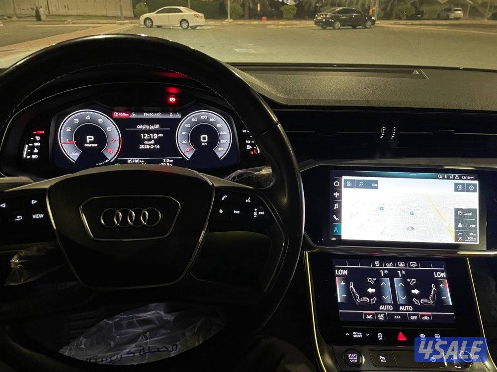 اودي a6 كامل المواصفات الدرجة الاولى وارد الوكالة8