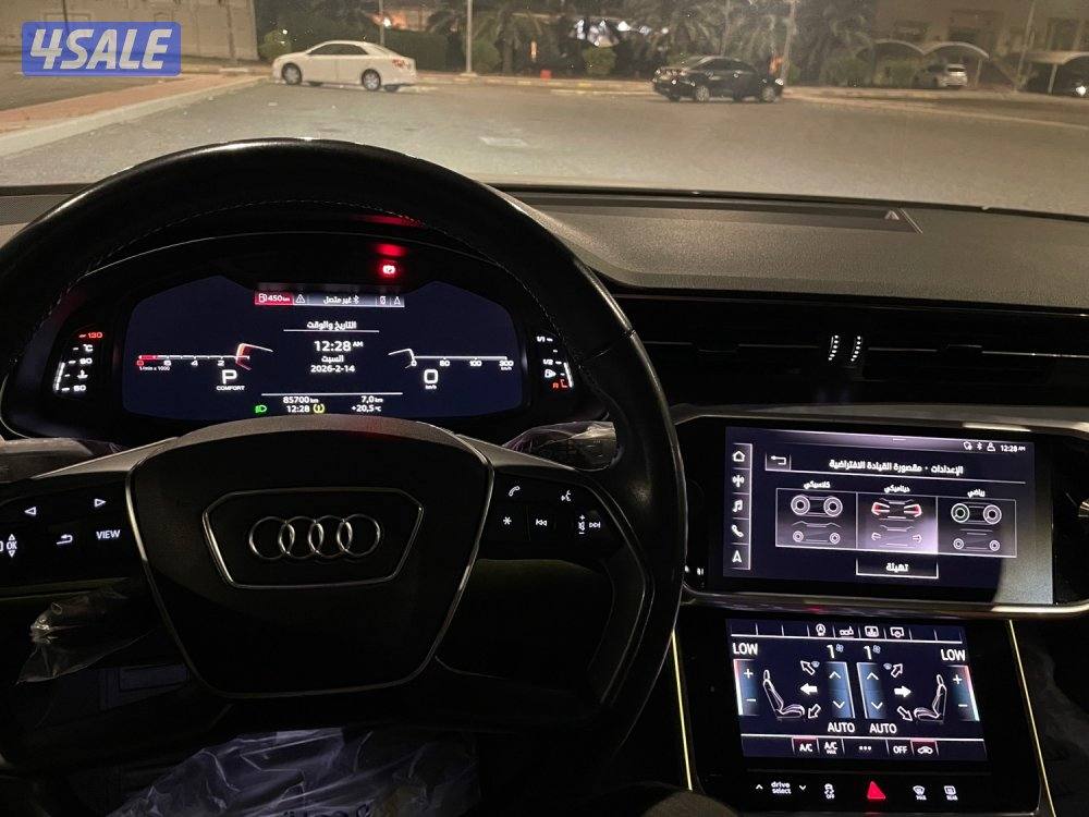 اودي a6 كامل المواصفات الدرجة الاولى وارد الوكالة7